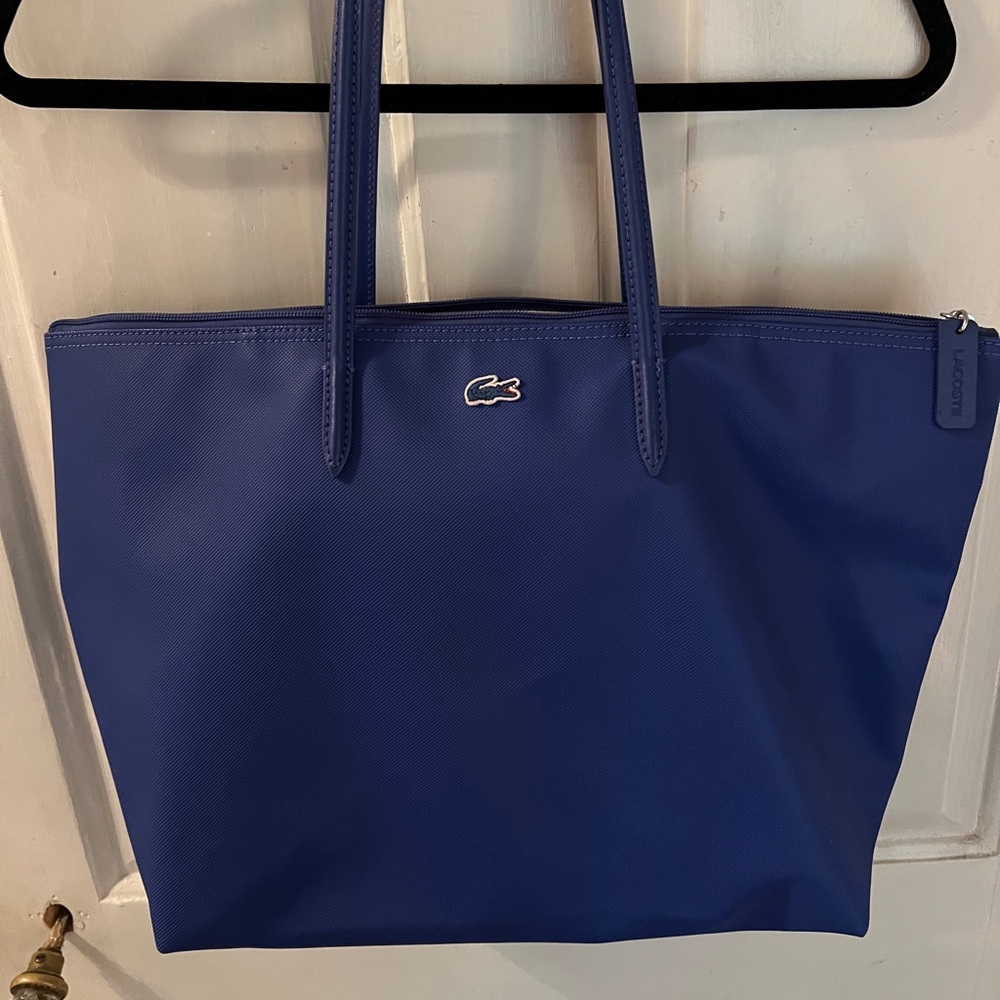 Lacoste Women's Cobalt Blue Tote
